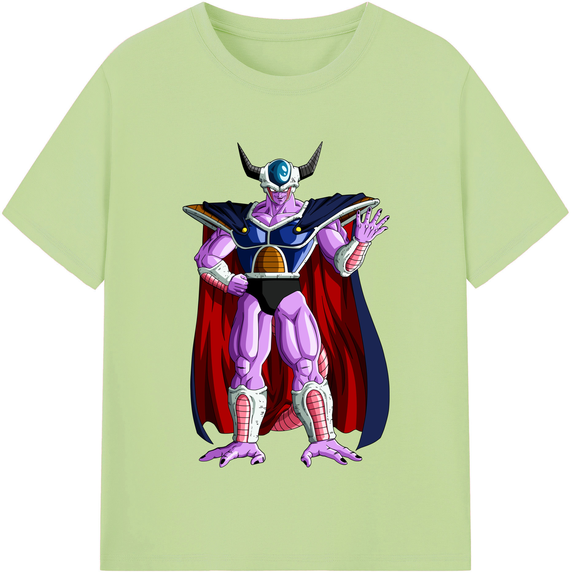 （画像用） ドラゴンボール コルド大王 DRAGON BALL King Cold 綿100％半袖Tシャツ（フロントプリント）